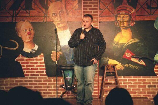 Clean Comedian "The Whole Sh'Bang" Rich Jones on stage