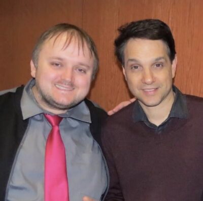 with Ralph Macchio